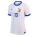 Echipament fotbal Franţa Kante #13 Tricou Deplasare European 2024 pentru femei maneca scurta